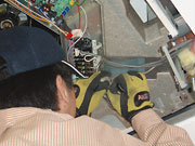 室内機の分解作業