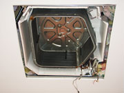 室内機の分解作業