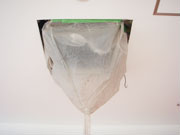 室内機のフィン洗浄作業