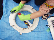 本体パネル・フィルター等の洗浄（平行作業）