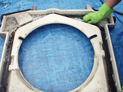 本体パネル・フィルター等の洗浄（平行作業）