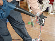 本体パネル・フィルター等の洗浄（平行作業）